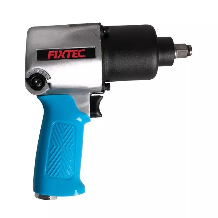 Fixtec Pneumatic Wrench 1" H. D. Extended Anvil Air Impact Wrench Pinless Hammer