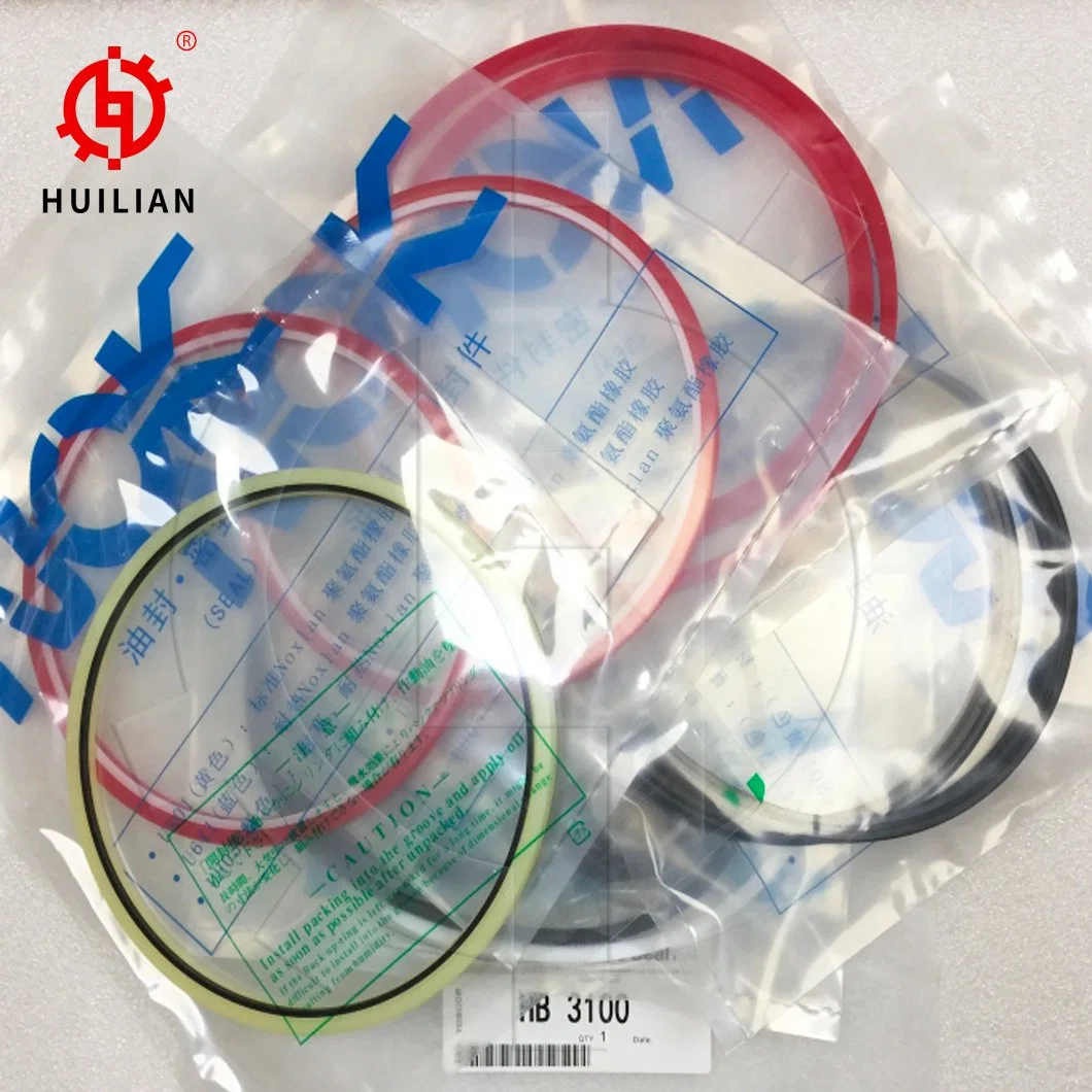 طقم إصلاح قطع غيار المطرقة الهيدروليكية Hb3100 Seal Kit