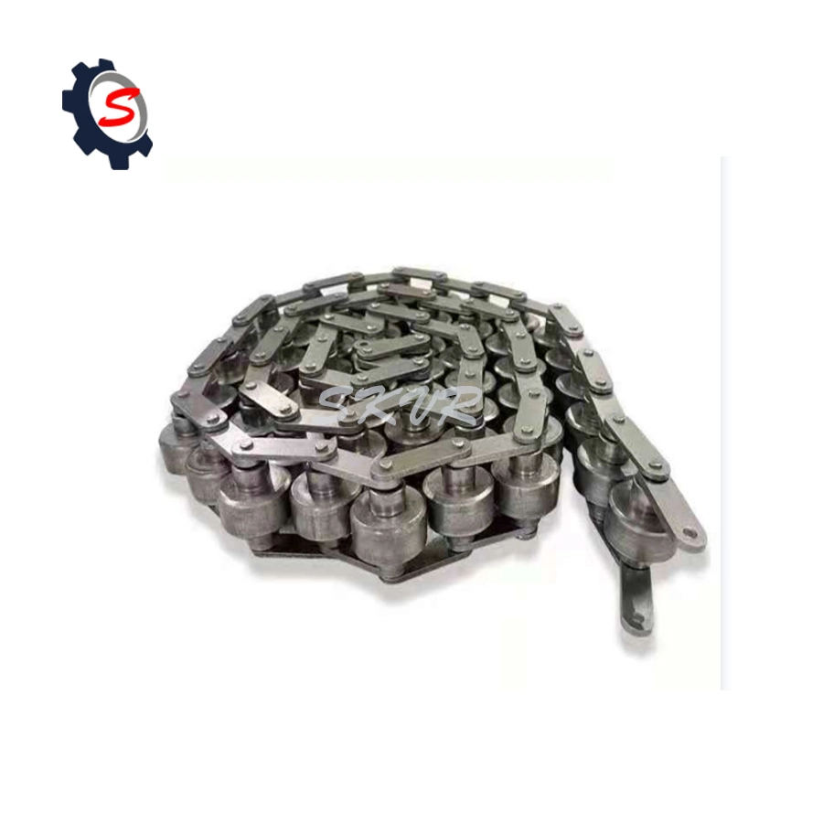 Best Quality Aluminum Bar Double Plus Conveyor Roller Chain Free Flow Chain for Pallet Transferring