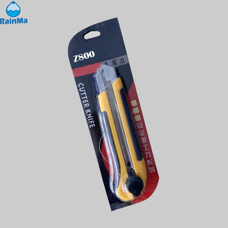 Cuchillo práctico de Alfombras de alta calidad 25mm profesional resistente y duradero Herramientas de corte cuchilla de plástico