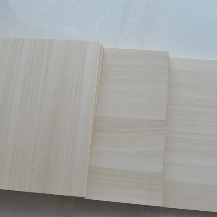 Origin AA Grade No Scars Not Easy Split Paulownia Board Decorative Furniture Wood