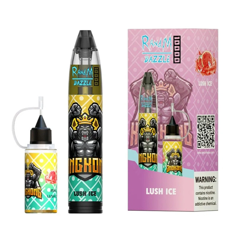 Zbood Classic Random 10000 Qweet Fuze Battery Screen Fog Monster Vecee E-Zigarette Randm Dazzle 10000 Puffs Disposable Vape