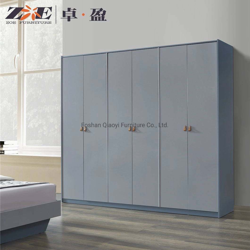 Environmentally Friendly MDF Wooden White King Size Home Bedroom Furniture