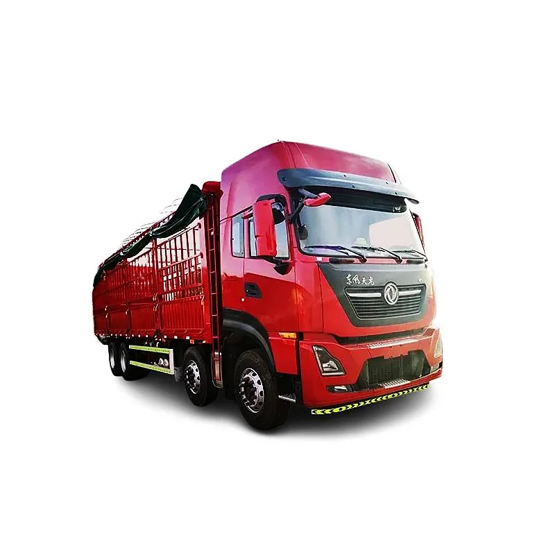 Dongfeng 8*4 Euro 4 Heavy Duty Fence Storage Stake Truck for Sale