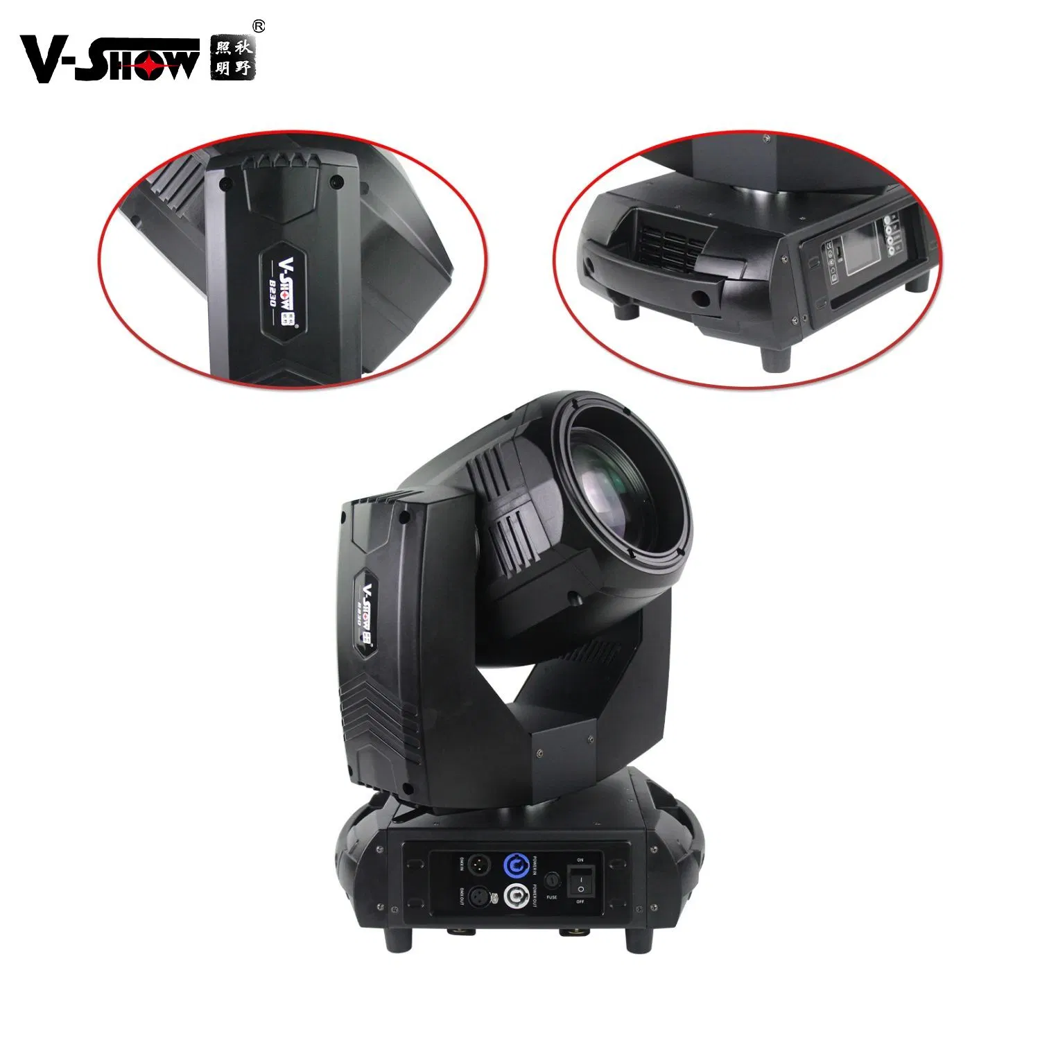 V-Show 7r Sharpy Beam Moving Head Light Strong Beam 230W Beam Moving Head Lighting