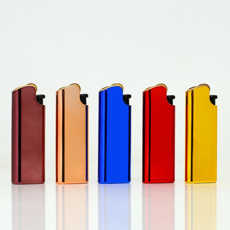 Briquet à gaz rechargeables électronique de gros bonbons Color Design personnalisé