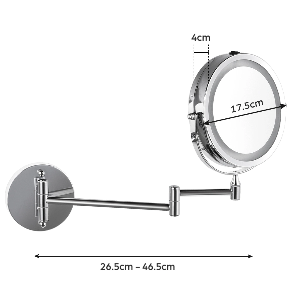 Badezimmer Eitelkeit Wand LED 5X Make-up Spiegel Gmd731