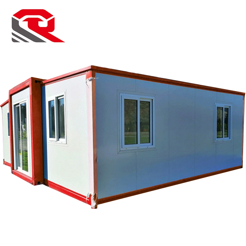 Maisons mobiles de conteneurs extensibles de luxe avec salles de bains de haute qualité et design modulaire.