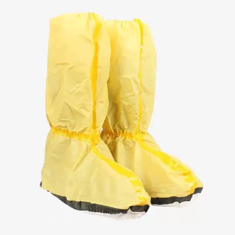 Industrial Use Yellow Disposable Boot Cover High Protection Level Boot Cover