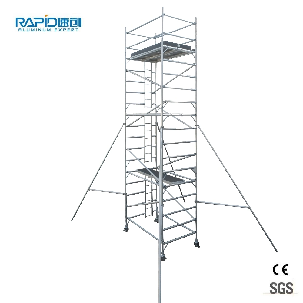 Aluminum Plank Construction System Frame Mobile Steps Shoring Suspended Scaffold