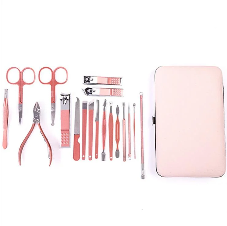 7-Piece Stainless Steel Nail Clippers Set, Pedicure Knife, Beauty Tongs, Nail Manicure