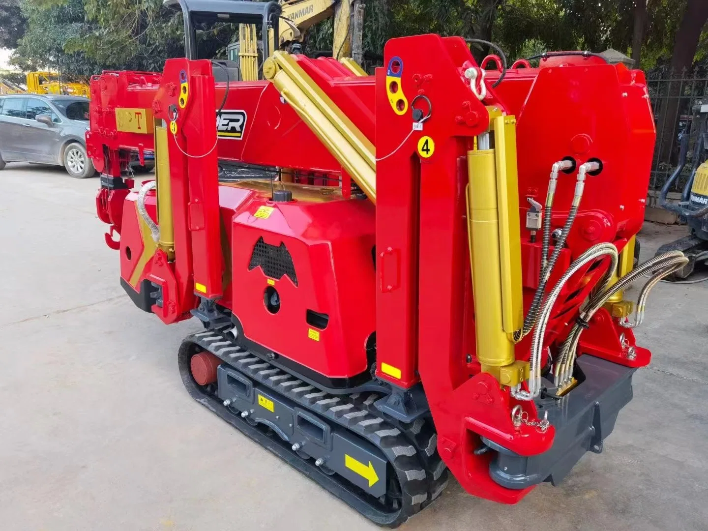 Hot Selling Construct Crane 3 Ton 5 Ton Mini Spider Crane Lift for Sale