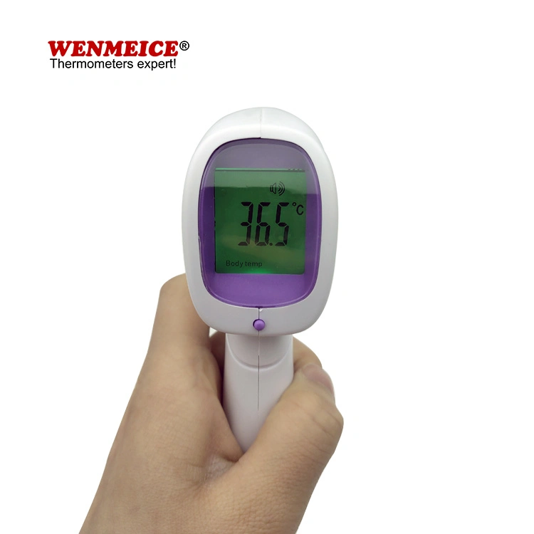 Hohes Definition LCD-Bildschirm-schnelles Temperatur-Messen-berührungsfreier Infrarotthermometer