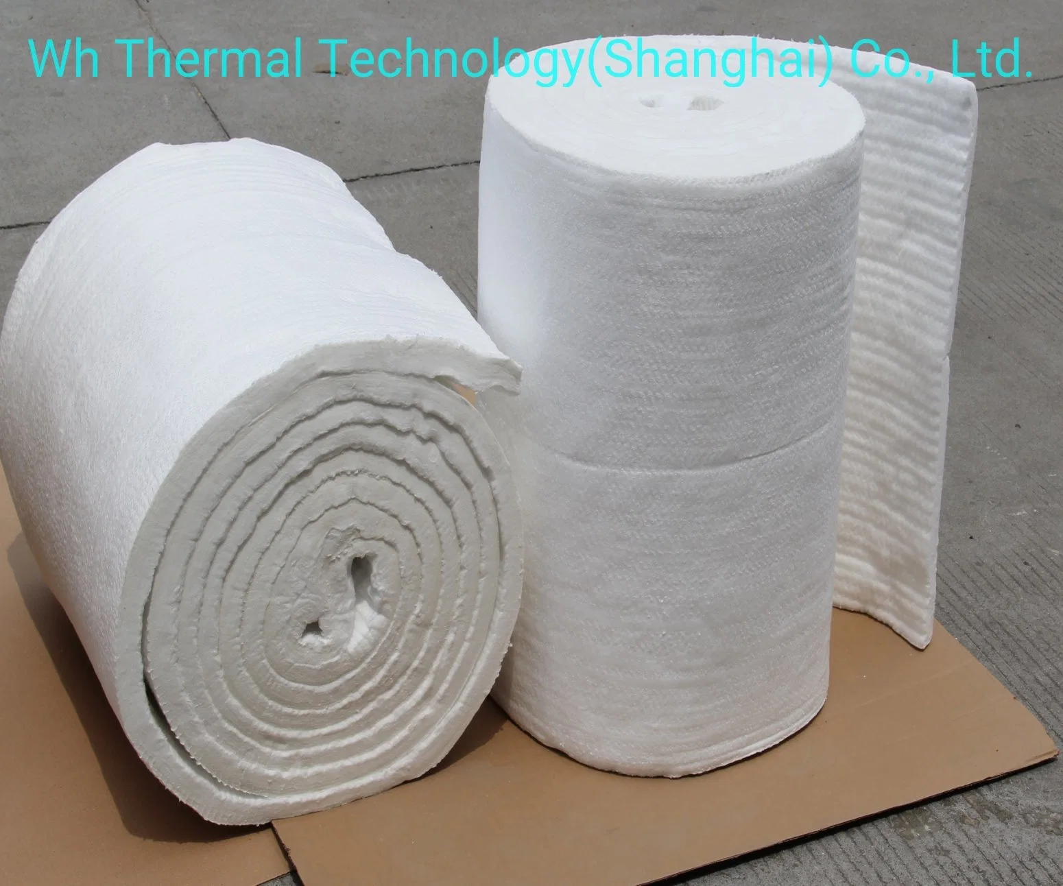 El silicato de aluminio de lana de fibra
