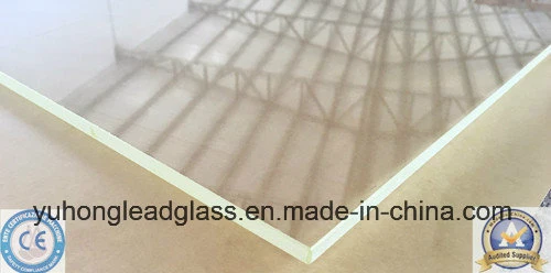 Lead Glass Dr Protective CT Chamber Protective Glass 1200mm*1000mm*10mm