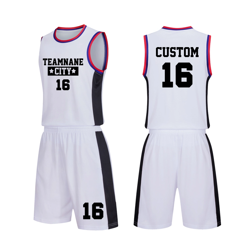 Fashion Basketball Wear Clothes Design Plain Basketball Jersey