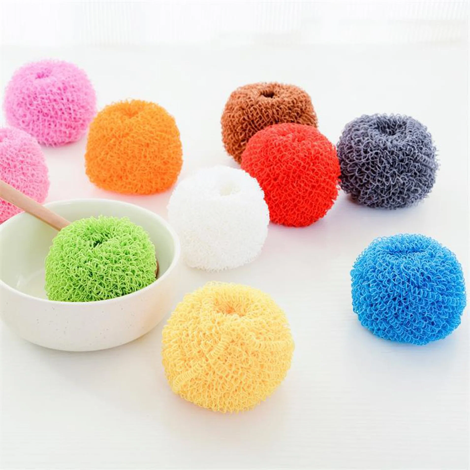 Non-Scratch Cleans Dishes Without Scratching 3 Scrubbing Pads Plastic Scrubbing Pads