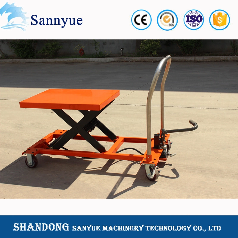 New Sales Lift Hydraulic Flat Trolley