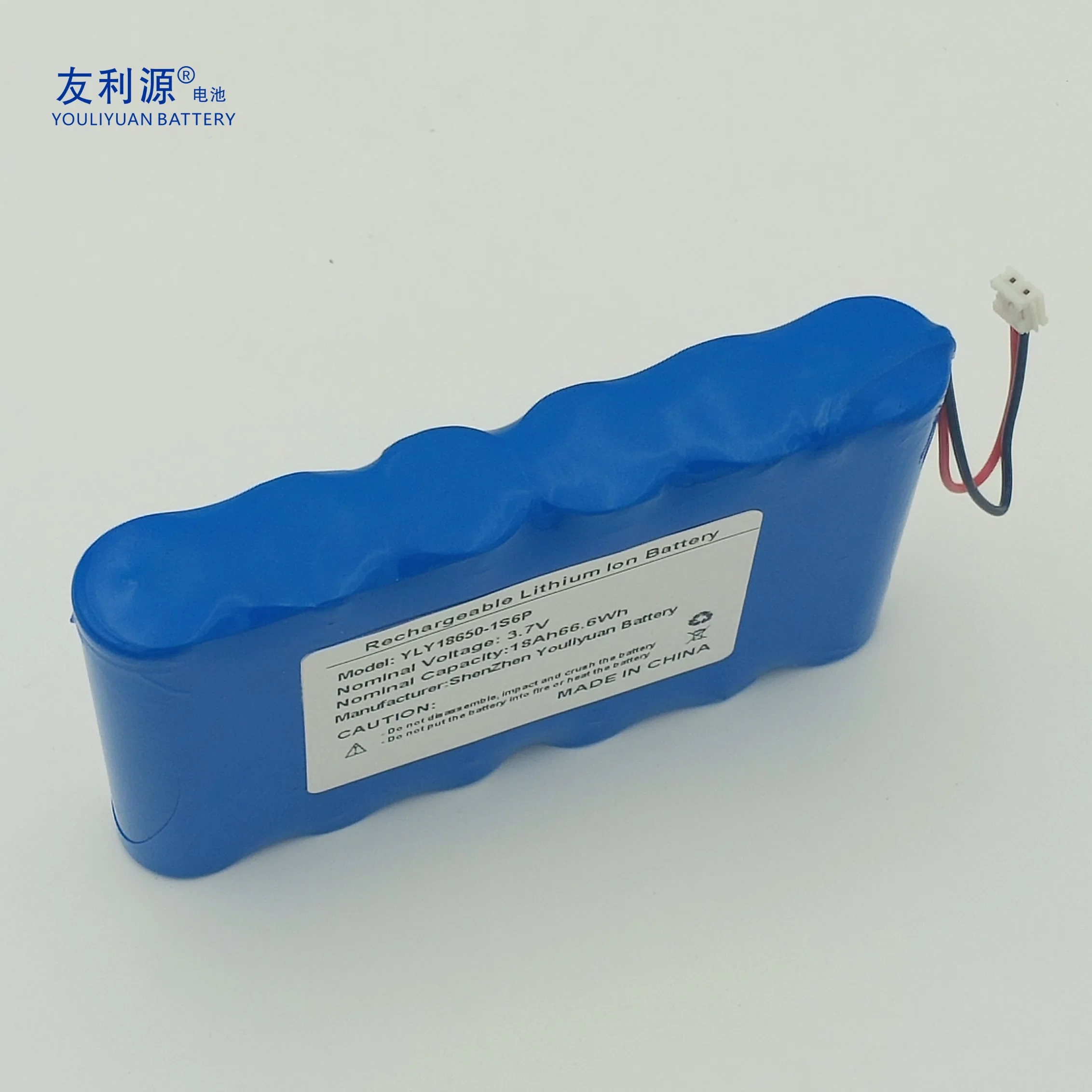 18650 Lithium Battery 3.7V 16.8ah Street Lights Traffic Lamp Battery Solar Energy Storage Battery Pack UPS Battery with BMS and Connector