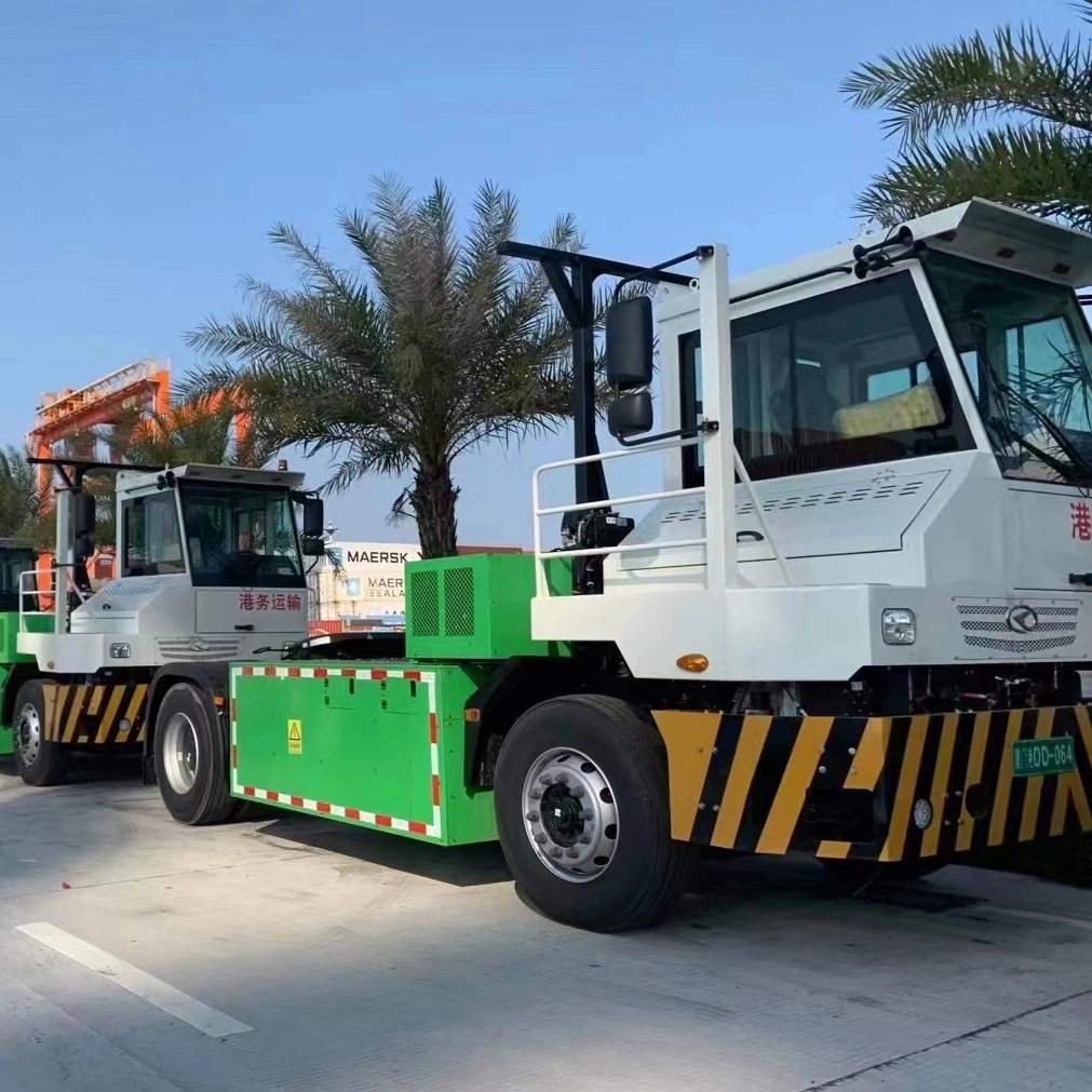 China Brand Breton 282kwh Amt Automatic Transmission Tug Master EV New Energy Vehicle Port Transportation Electric Tractor Truck