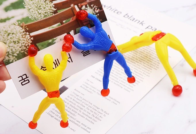 Funny Flexible Climb Men Sticky Wall Toy Kid Toys Climbing Flip Plastic Man Toy for Children Attractive Classic Gift Toys