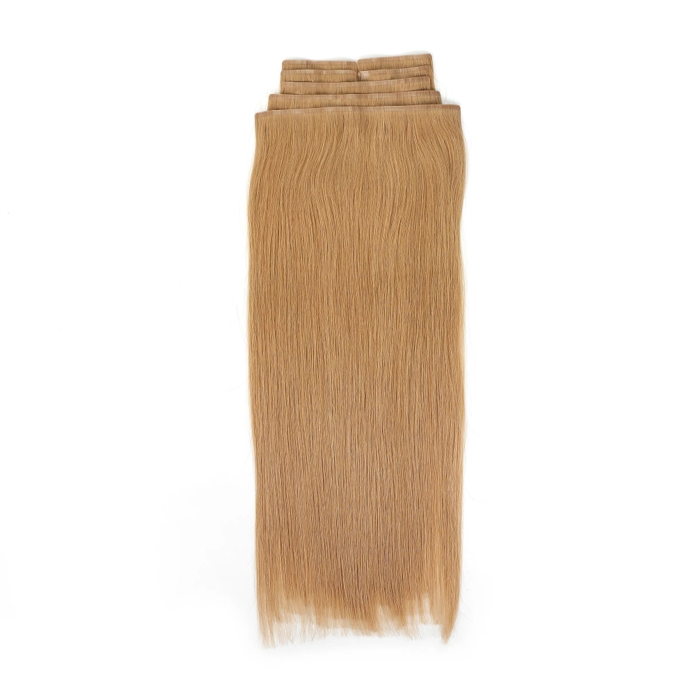 High quality/High cost performance  20inch Seamless Clip in Hair Extensions 100% Remy Human Hair PU Skin Weft Clip in Hair Extension