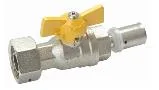 Nozzle Valve Gas Ball Valve with Nozzle for Gas Pipe with ISO9001