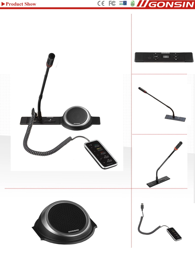 Flush-Mounting Combination Digital Conference System