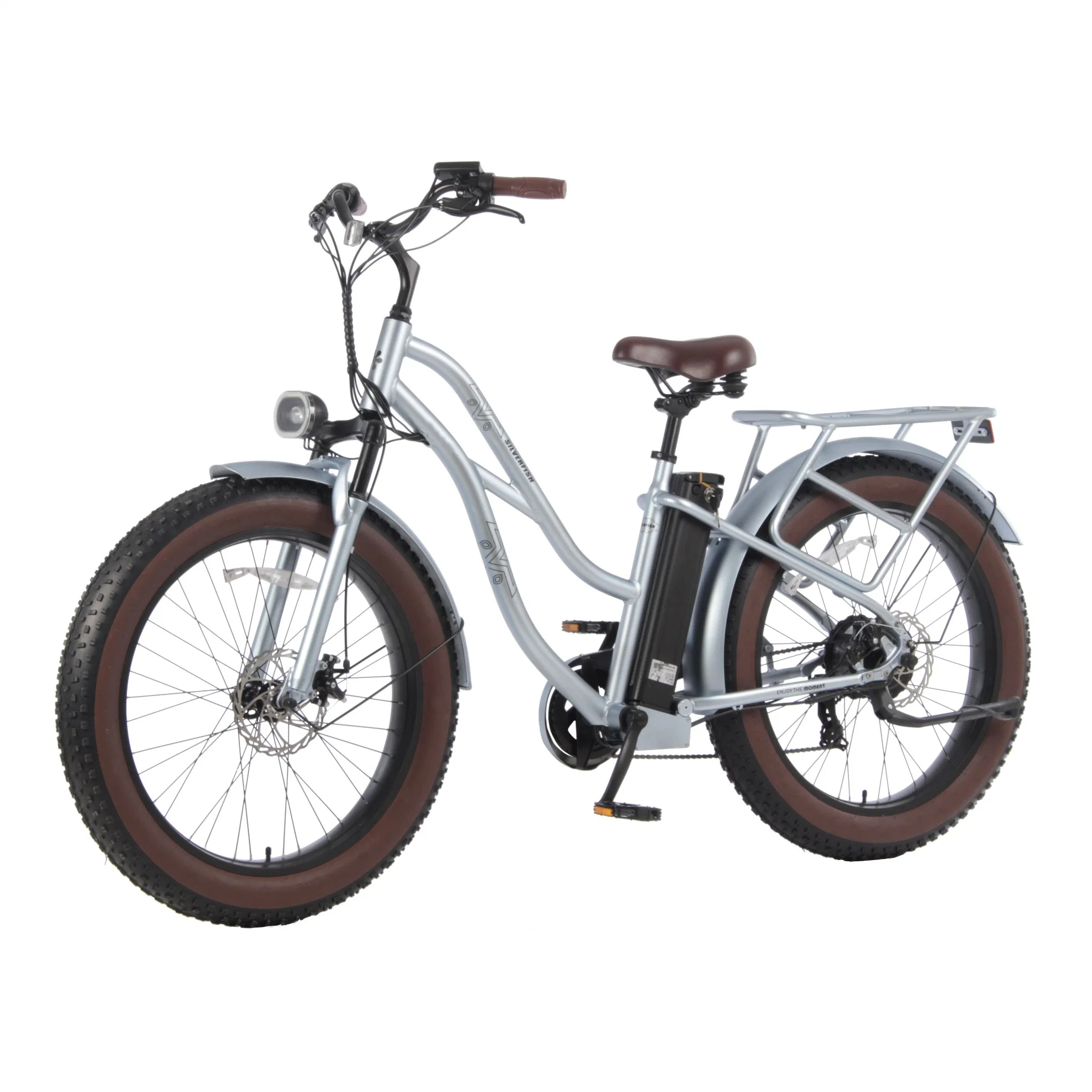 Transporte mayorista de seguridad eBike resistente con batería de litio 36V 10,4ah Bicicleta eléctrica