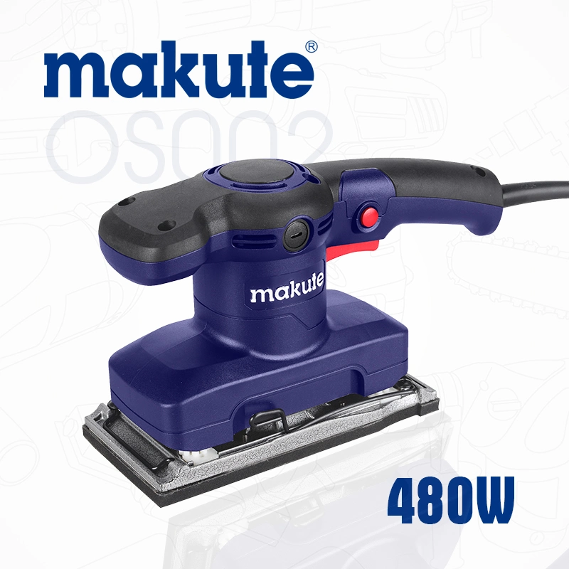 Makute 480W Orbital lijadora eléctrica de aire con el tamaño de la almohadilla de 93*185mm