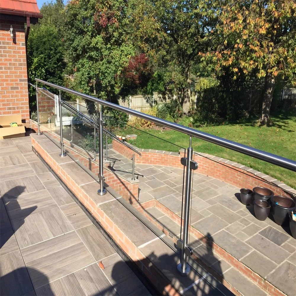 Hot Sales Glass Balustrade for Balconies with Frosted Tempered Glass