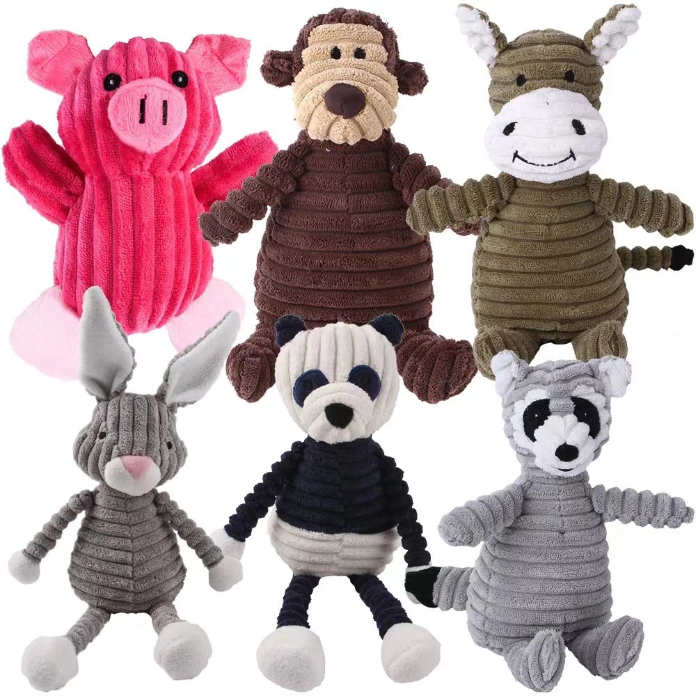 Commerce de gros Ruunjoy Custom Eco Friendly iq grincent en peluche en caoutchouc de la formation de la corde Jouet interactif de chien de mâcher de jouets pour animaux familiers