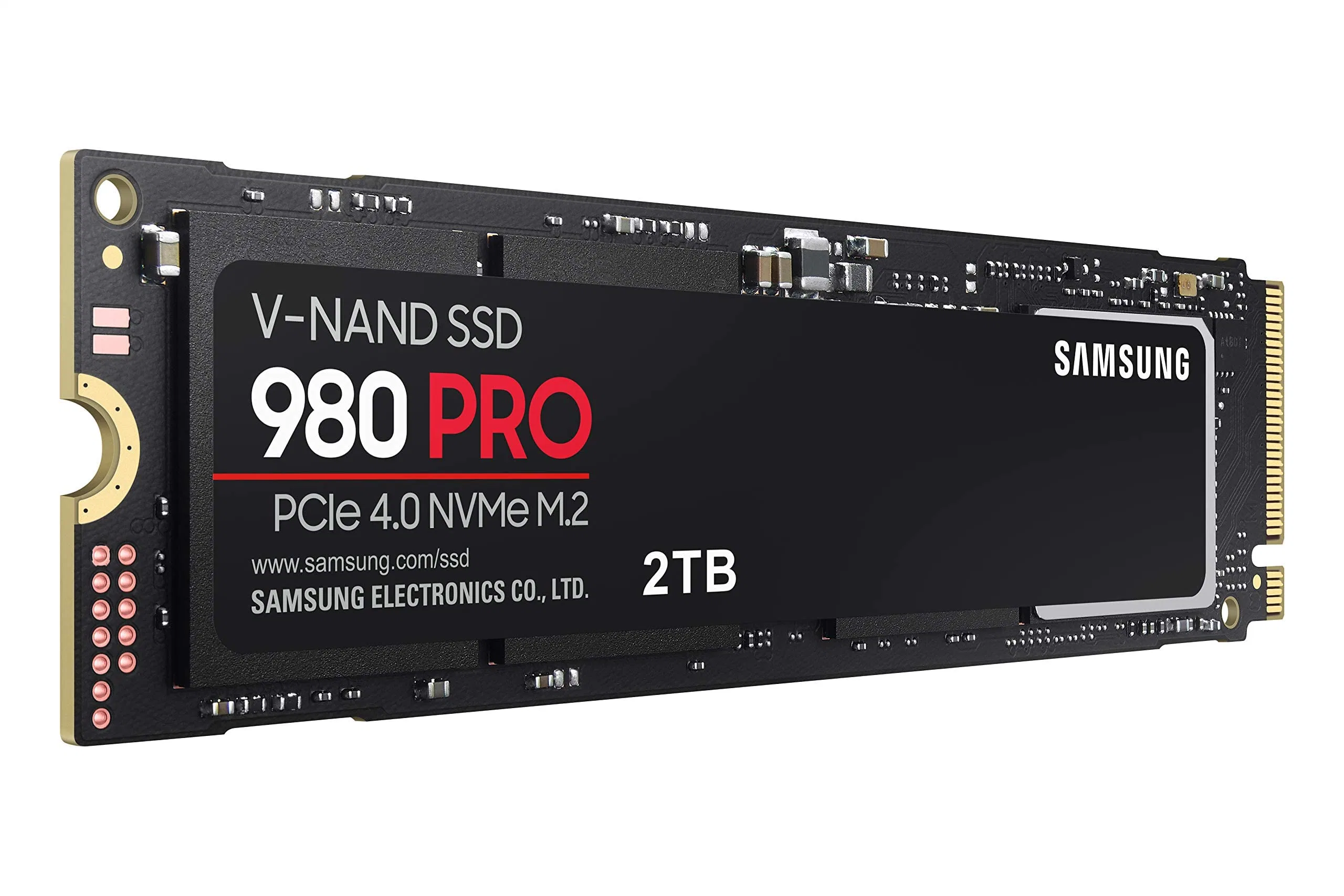 980 PRO SSD емкостью 2 Тбайт Nvme Pcie Gen 4 Игры М. 2 Внутренний полупроводниковый диск карты памяти + 2mo Adobe Cc Фотографии твердотельного накопителя