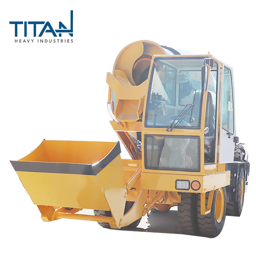 Titanhi Tl3500 Load Lift Cement Mixer 3.5cbm with CE ISO OEM