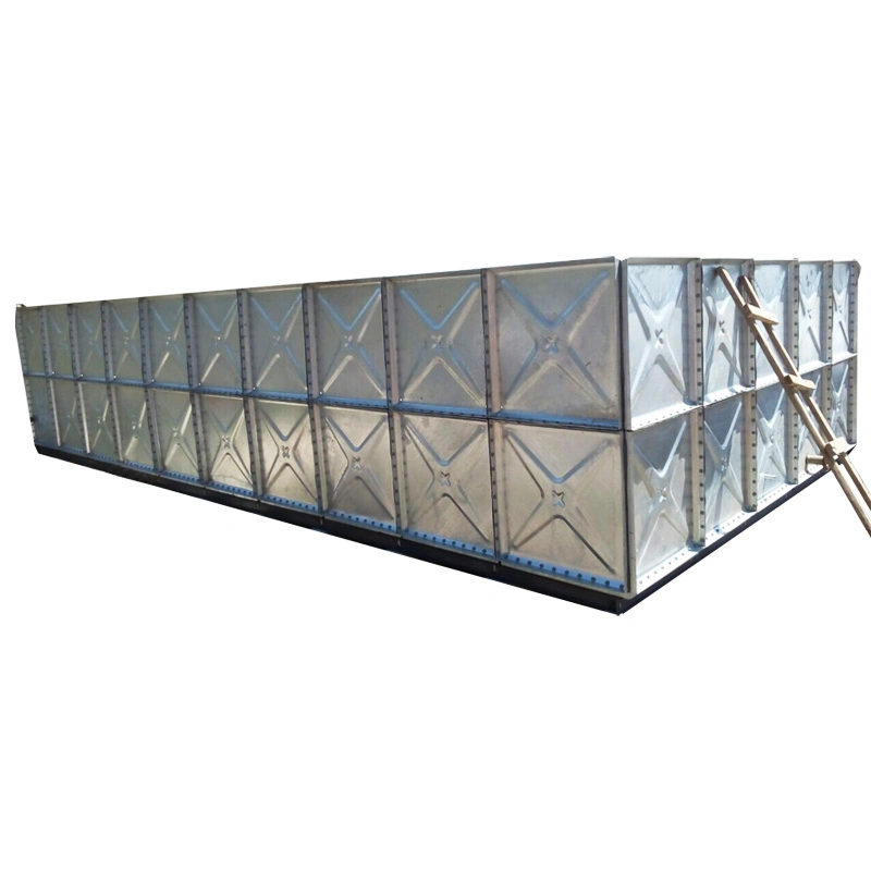 Overhead and Elevated Hot Dipped Galvanized Steel Water Pressure Tank