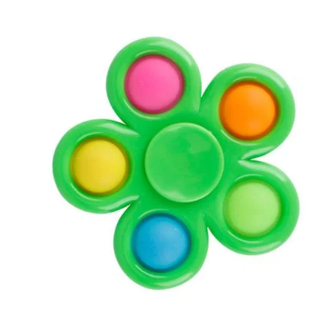 Push Pop Simple Dimple Bubble Fidget Finger Toy for Kids and Adults Sensory Toys Spinner