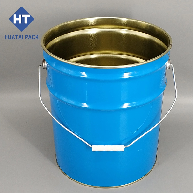 Manufacture 20 Liters Tin Can Open Head with Locking Ring Cover