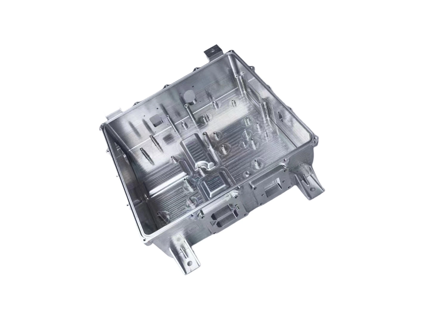 OEM/ODM Customization Services, Aluminum Die Casted Machined Heatsink Housing for PDU, for EV/Bev/Hev/Phev/Fcv