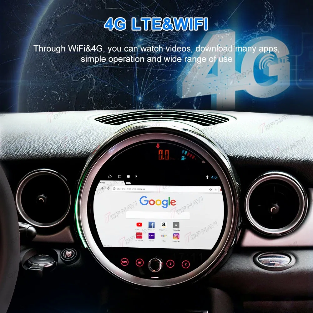 9" para BMW Mini 2018-2020 Evo Android Stereo radio de coche Navegación GPS