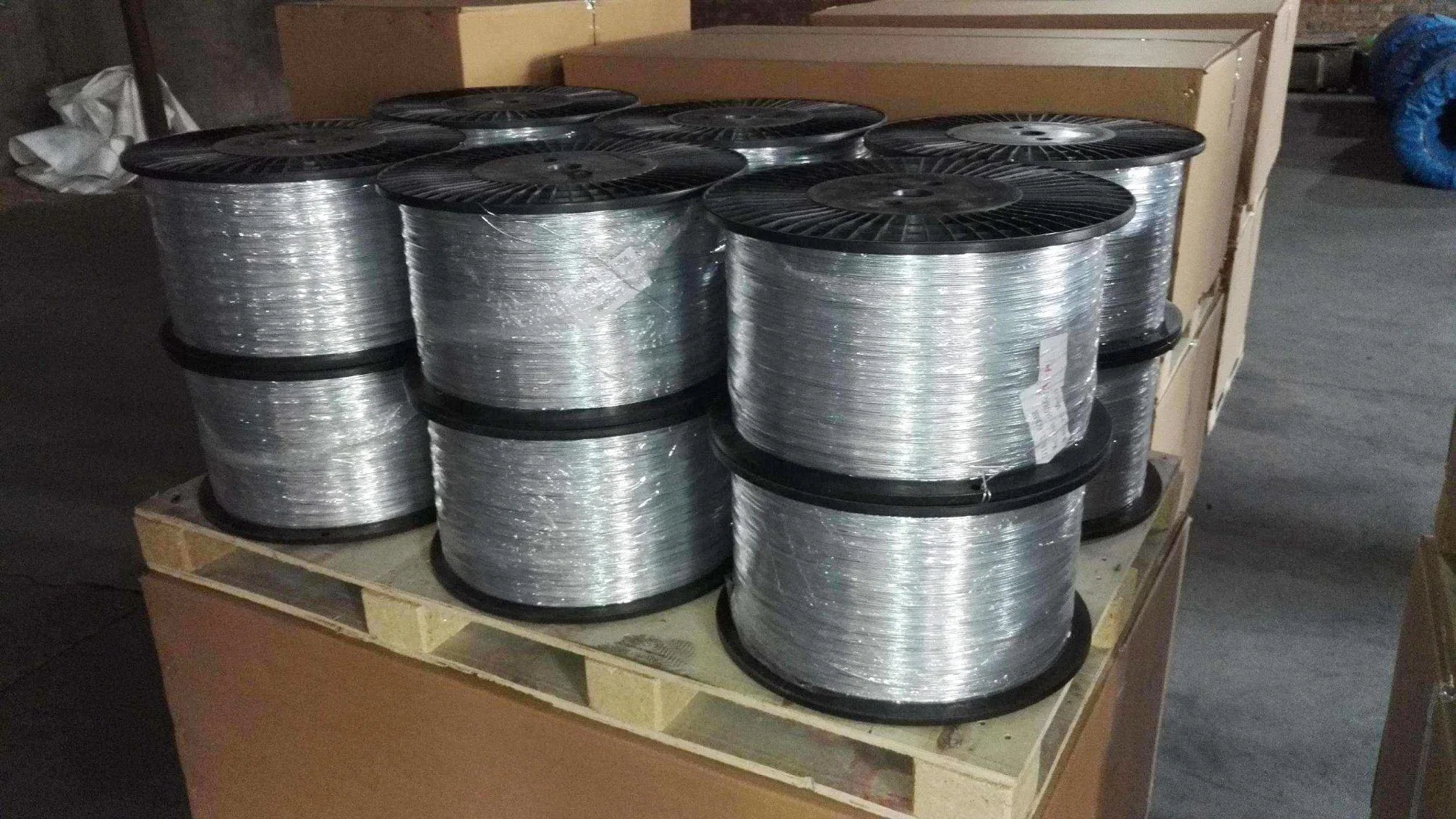 Hot Dipped Zinc Coated Cable Galvanized Steel Wire for Manufuacturing Building Packaging