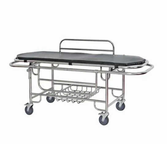 Professional Hydraulic Stretcher Rescue Wheeled Stretcher Trolley Transfer Bed