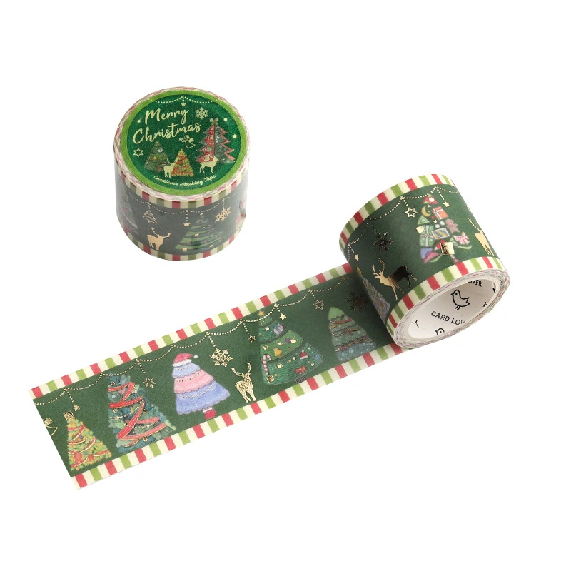 Chinesische Hersteller Großhandel/Lieferant Benutzerdefinierte Label Sticker Roll Cute Sticker Weihnachten Aufkleber