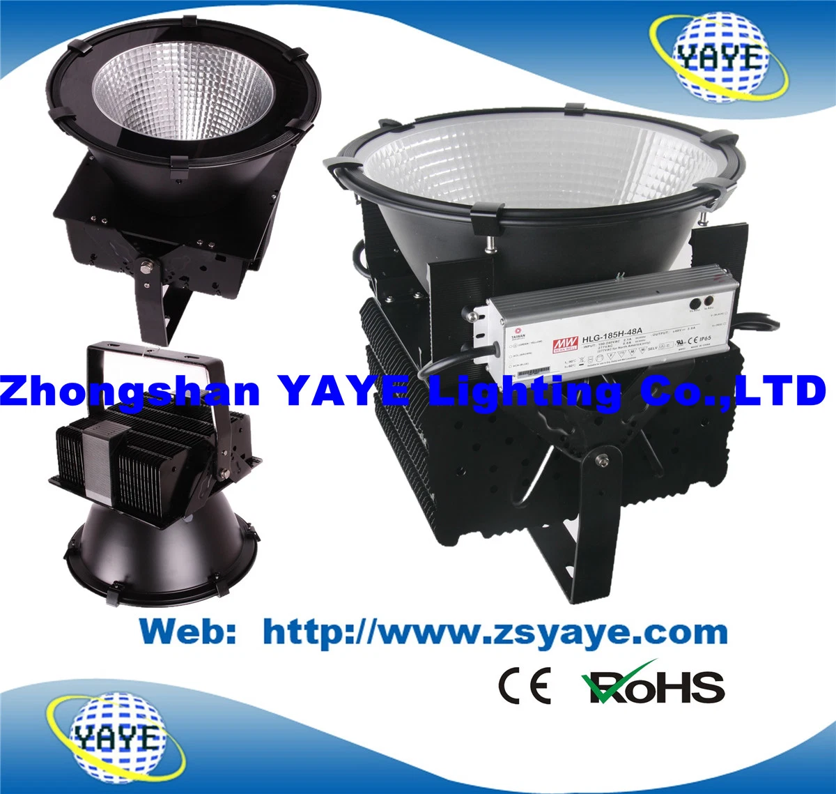 Yaye 18 Competitive Price Osram 150W LED High Bay Light / 150W LED Industrial Light with 3/5 Years Warranty