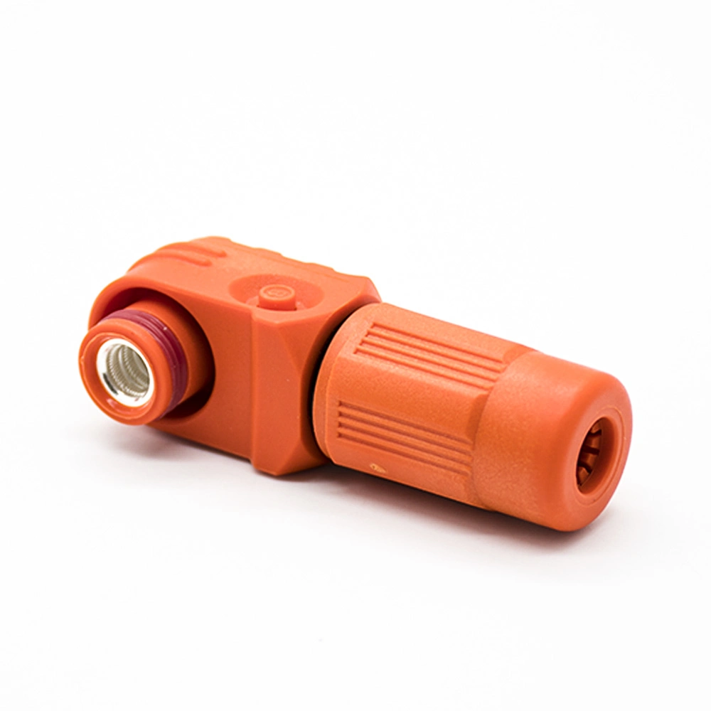 Surlok IP67 Plastic Corrente Elevada 8mm Terminal 200um direito de Laranja Ligue o conector da bateria de 50mm2 Fio