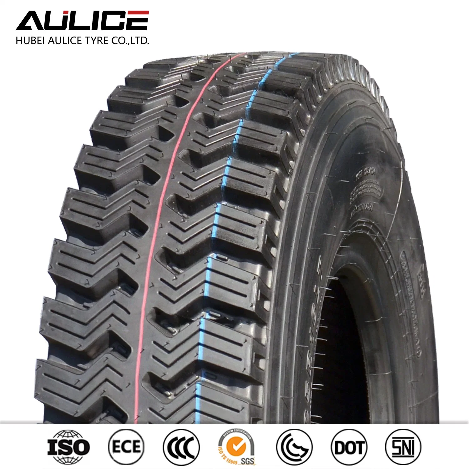 8.25R16/6.50R16/7.00R16/7.50R16/8.25R16 AULICE All steel radial solid truck bus TBR tire tyres with high quality and superb heat dissipation