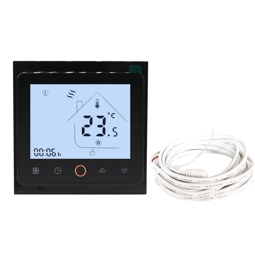 Hotowell Retardant 16A Floor Heating Room Thermostat Smart Electronic/Water Temperature Controller