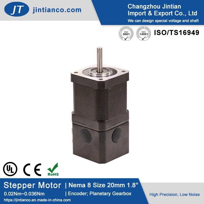 1.8 Degree 2 Phase NEMA 8 Stepper Motor