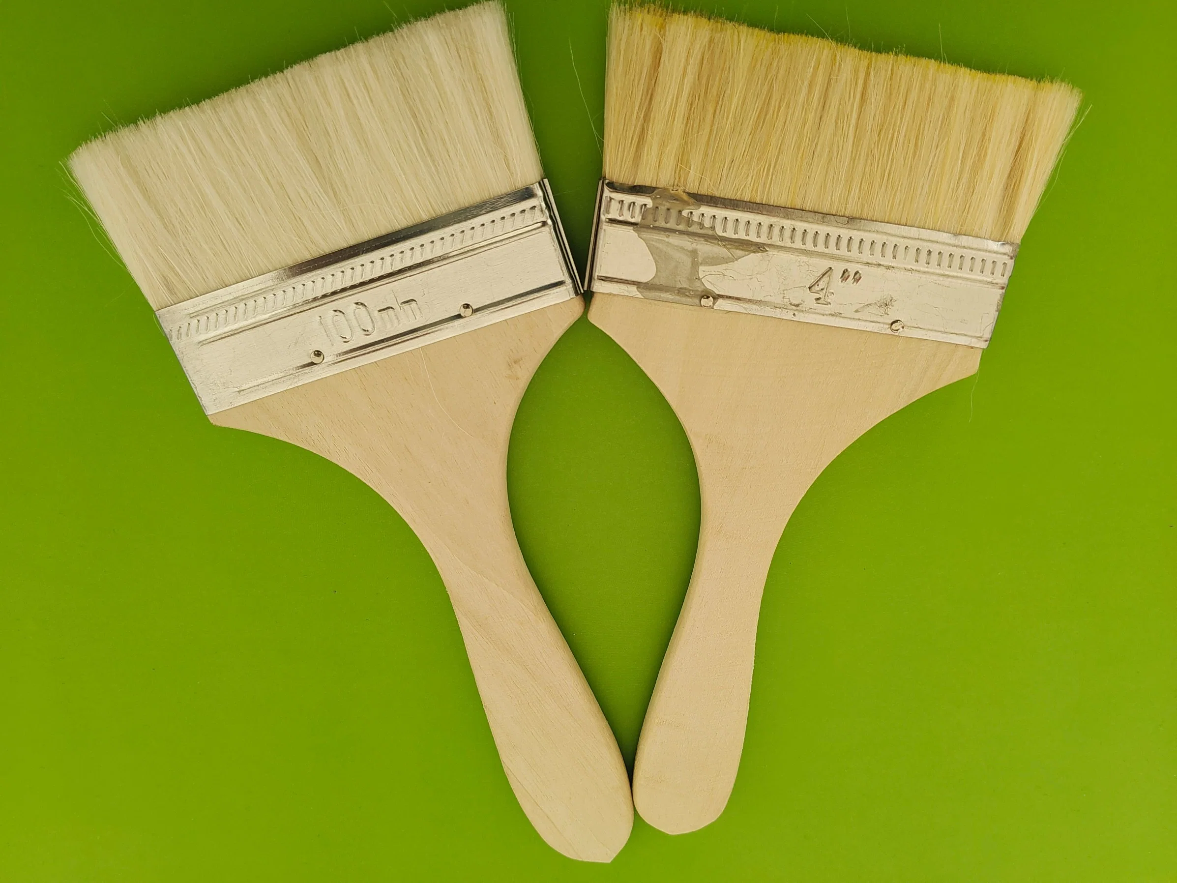 Wood Handle Wool Painting Brush Cleaning Soft Wool Paint Brushes