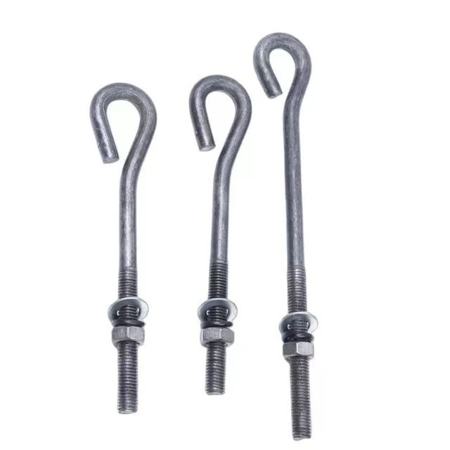 Hot DIP Galvanized Gr 8.8 Gr 10.9 L Foundation Anchor Bolt Building Material Hardware