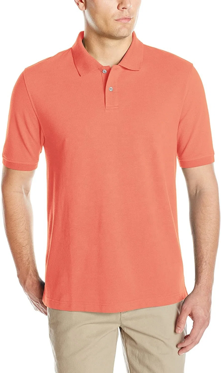 100% coton design Polo shirt unisexe OEM, Vierge Sport Mettre en place d'impression personnalisée Logo